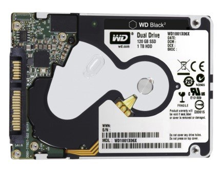 WD Black2 dual drive specifications