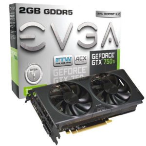 EVGA GeForce GTX 750 Ti FTW ACX Cooling 02G-P4-3757-KR