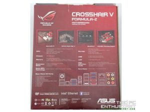 Asus Crosshair V Formula Z Box Back