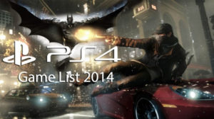 complete list of ps4 games this 2014
