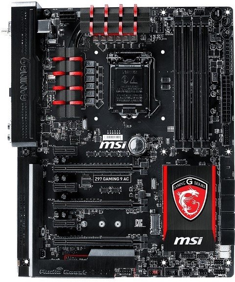 MSI Z97 Gaming 9 AC motherboard