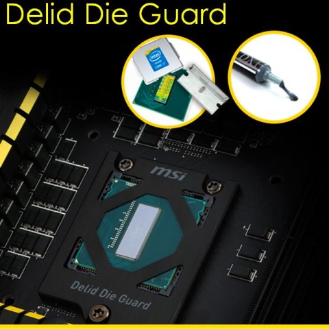 MSI Z97 XPOWER AC Delid Die Guard Feature