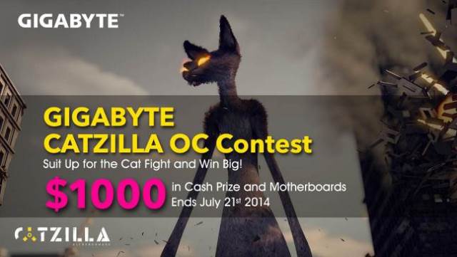 Gigabyte CatZilla OC Contest