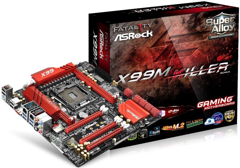 ASRock Fatal1ty X99M Killer X99 micro ATX motherboard
