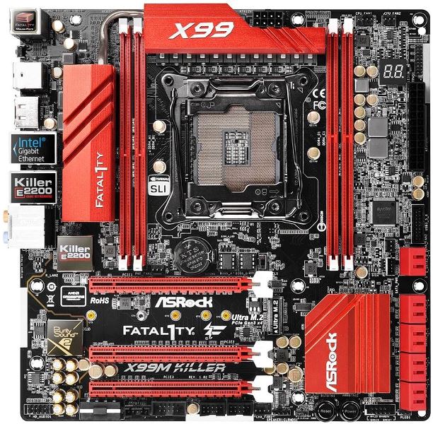 ASRock X99M Killer micro ATX motherboard specifications