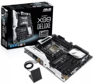 Asus X99 Deluxe Motherboard Revealed