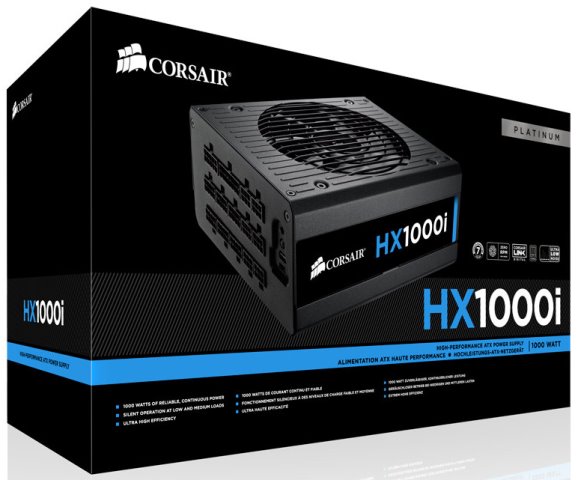 Corsair HX1000i 80 Plus Platinum PSU