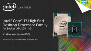 Intel Core i7 Haswell-E Processors