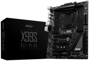 MSI X99S SLI Plus Motherboard LGA 2011-3 Haswell-E