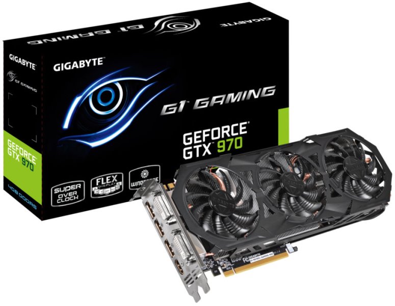 Gigabyte GeForce GTX 970 GV-N970G1 GAMING-4GD