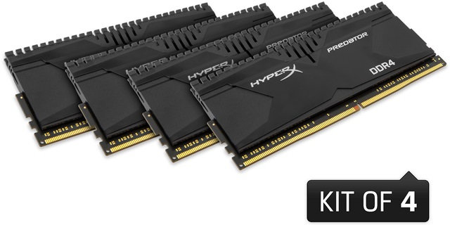 Kingston HyperX Predator DDR4 Memory Kit 3000MHz