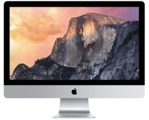 27-inch Apple iMac with Retina 5K Display and Yosemite