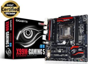 Gigabyte X99M-Gaming 5 mATX motherboard