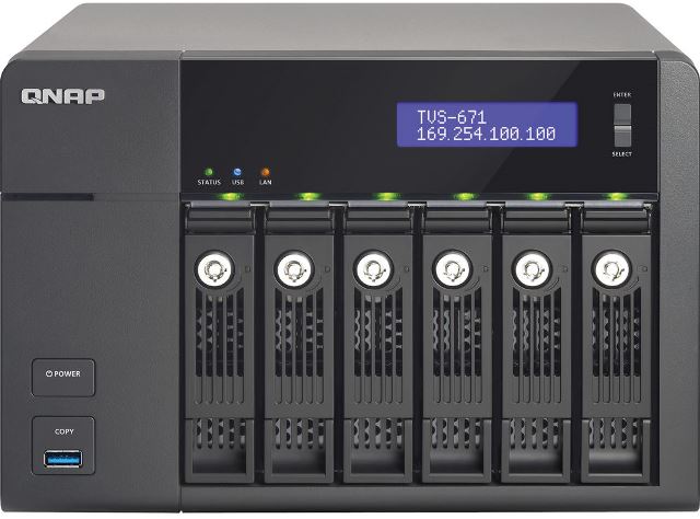 QNAP TVS-x71 Series Turbo vNAS Specifications