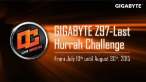 Gigabyte Hosts Z97-Last Hurrah Challenge