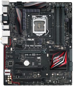 Asus Z170 Pro Gaming Features and Specifications