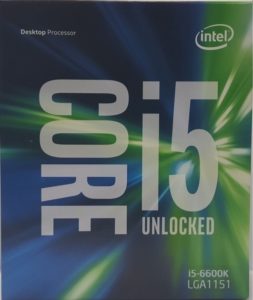 Intel Core i5-6600K Skylake CPU Box Art