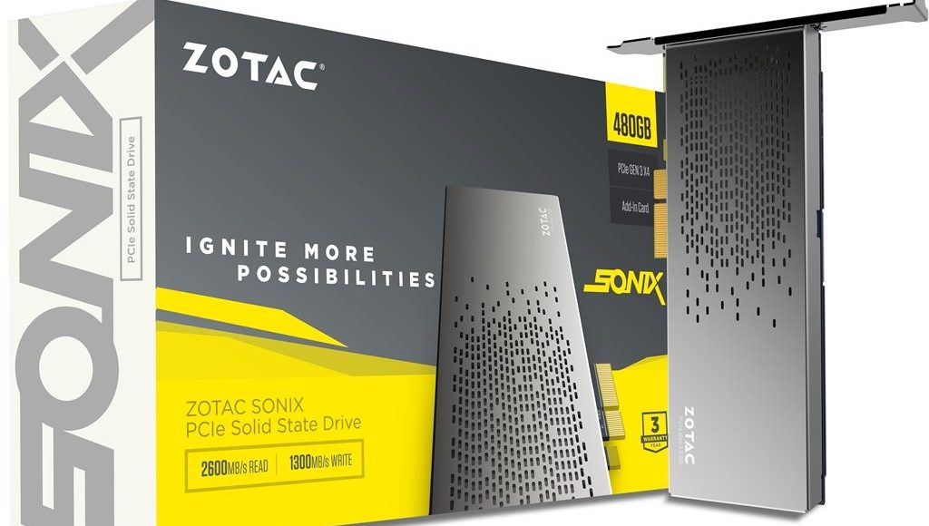 Zotac Sonix PCIe SSD NVME-05