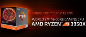 AMD Ryzen 9 3950X Announced