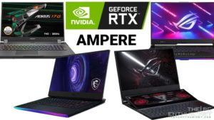 gaming laptops with nvidia rtx 30 ampere gpu