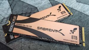 Sabrent Rocket 4 Plus NVMe Gen4 SSD 8TB Capacity