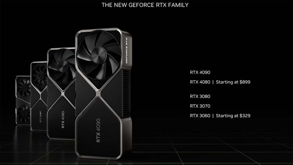nvidia rtx 40 and 30 series price