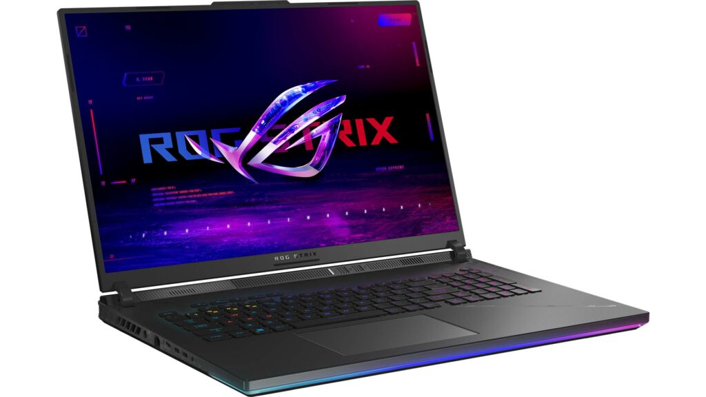 华硕 ROG Strix Scar 18 (2023) G834 最佳 RTX 4090 游戏笔记本电脑整体