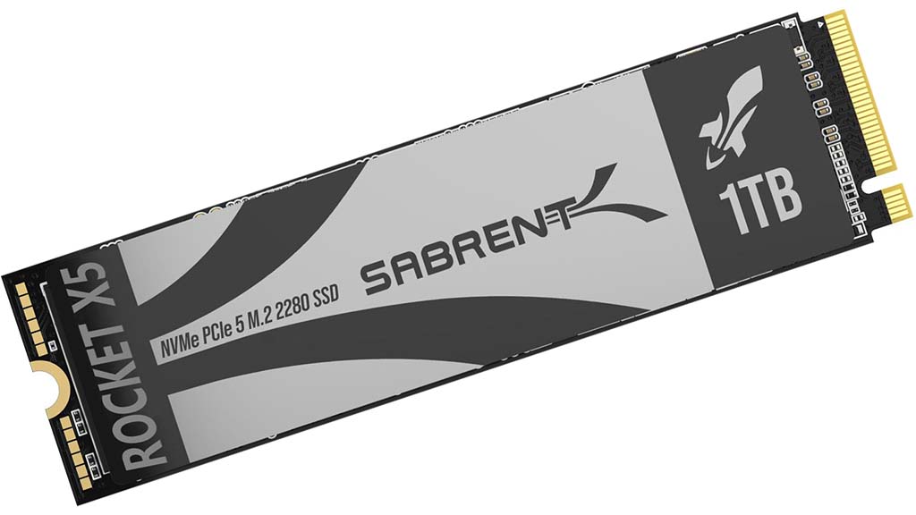 Sabrent Rocket X5 PCIe Gen5 SSD