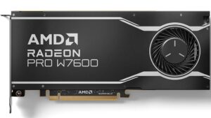 AMD Radeon PRO W7600 workstation gpu