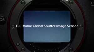 Sony alpha a9 III Global Shutter Sensor