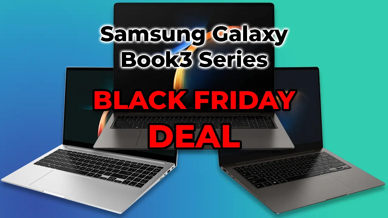 samsung galaxy book3 black friday deal