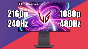 LG 32GS95UE OLED dual mode 4K or FHD monitor