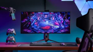 ROG Swift OLED PG34WCDM 34-inch 1440p 240hz curved gaming monitor